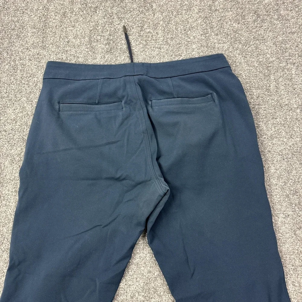 Lululemon Pants Mens 36x32 Blue Stretch Slim Chino Drawstring Waist Pockets‎